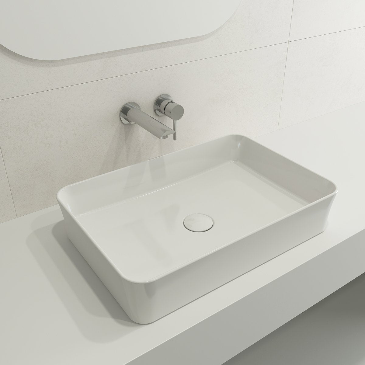 Bocchi Bathroom Vessel Sink SOTTILE 23