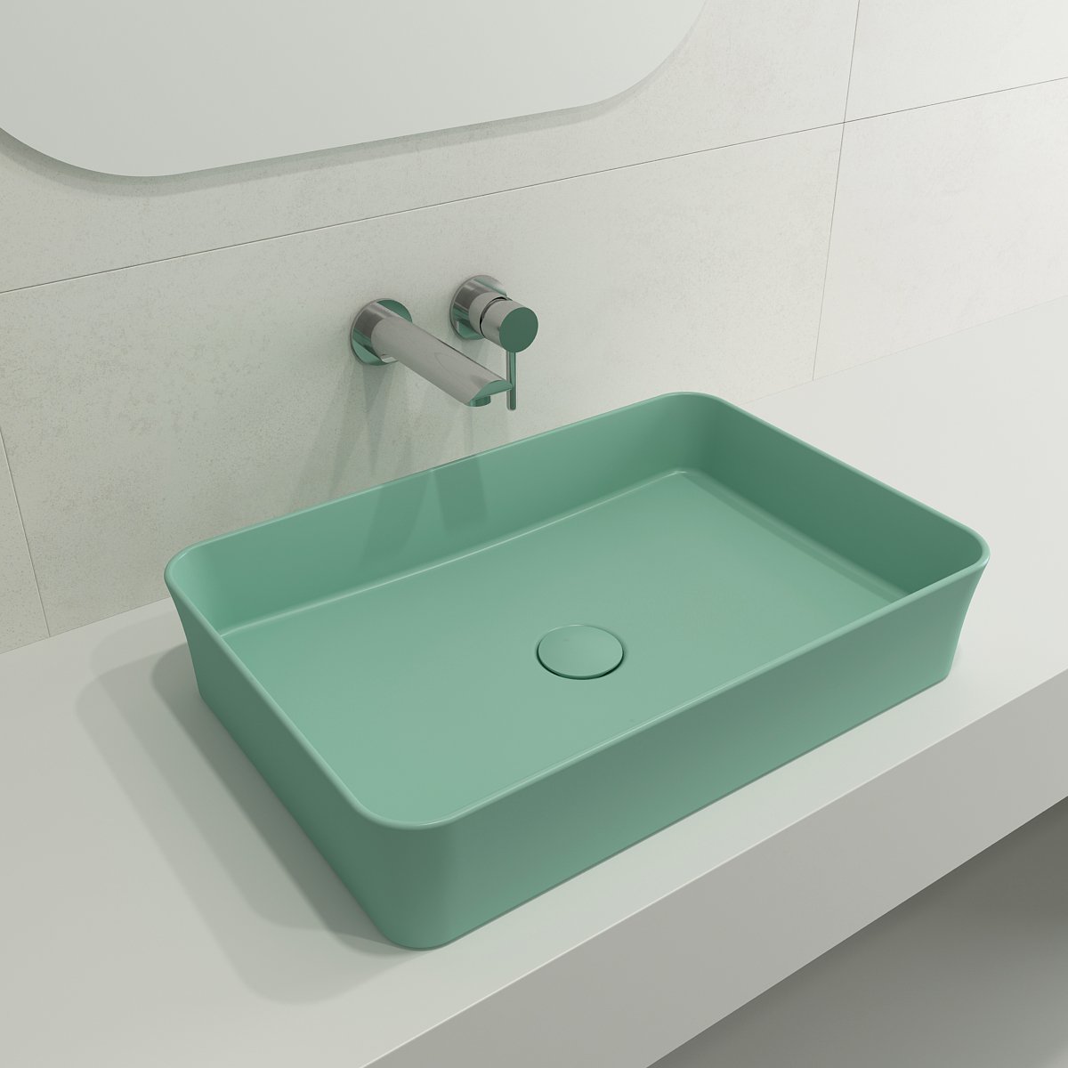 Bocchi Bathroom Vessel Sink SOTTILE 23