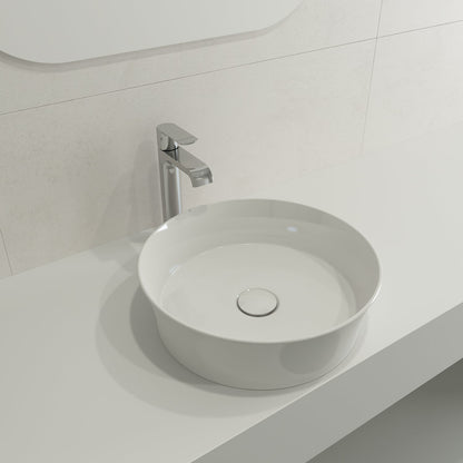 Bocchi Bathroom Vessel Sink SOTTILE 15R