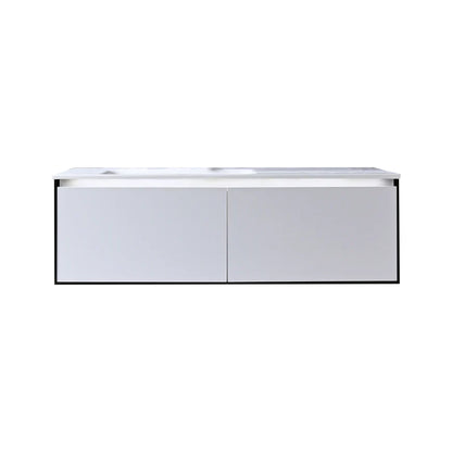 Wall-mount Single Sink Bathroom Vanity WV5698 + BASIN5698