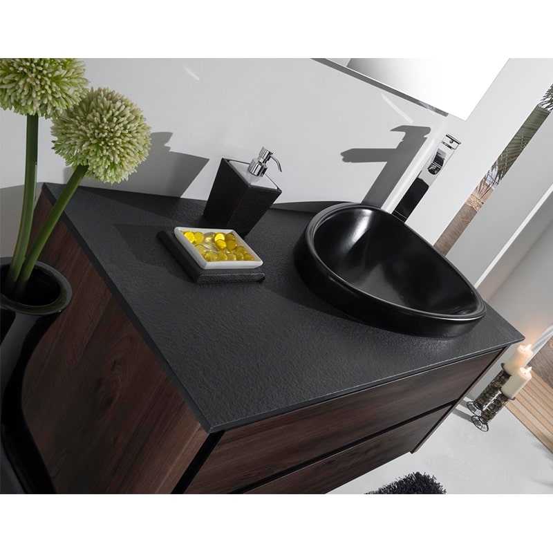 Bocciolo Collection-Single Sink Bathroom Vanity - Golzar Home