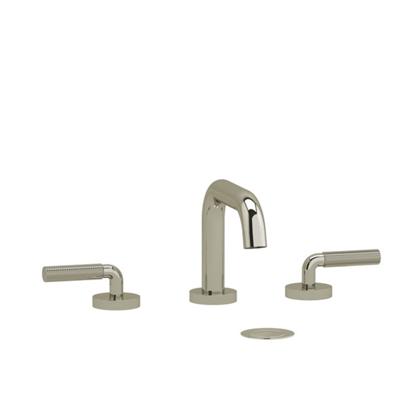 Riobel Riu 8 Inch Bathroom Faucet Knurled Lever Handles