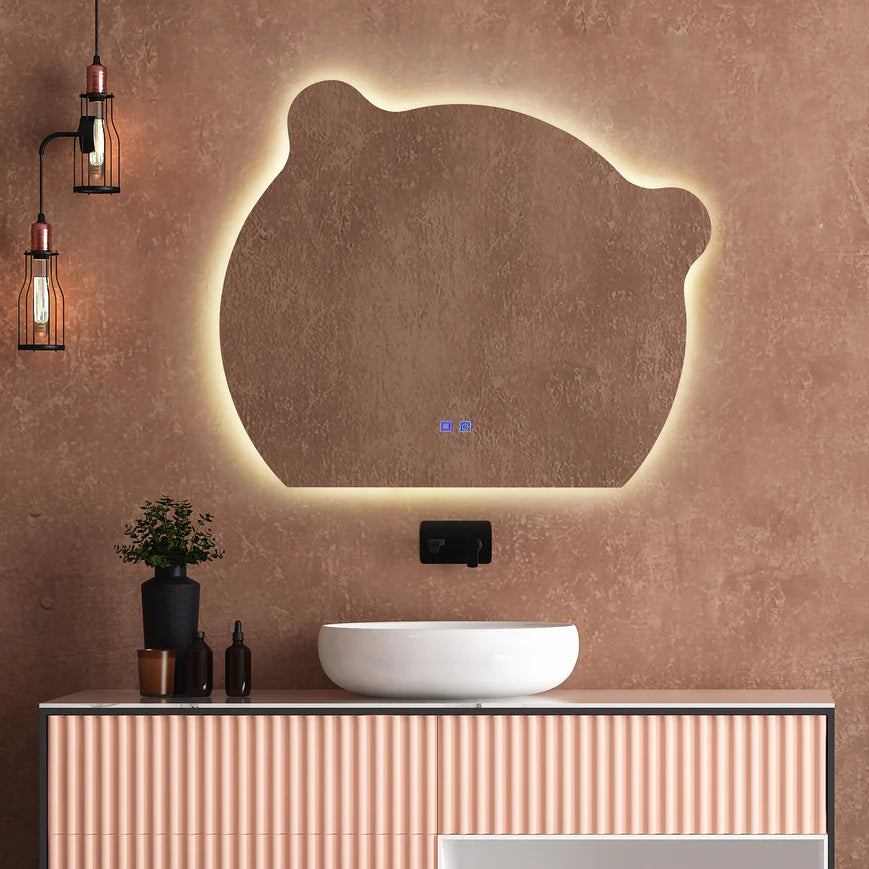 Kodaen Kuma Back-lit Bathroom LED Mirror - Golzar Home