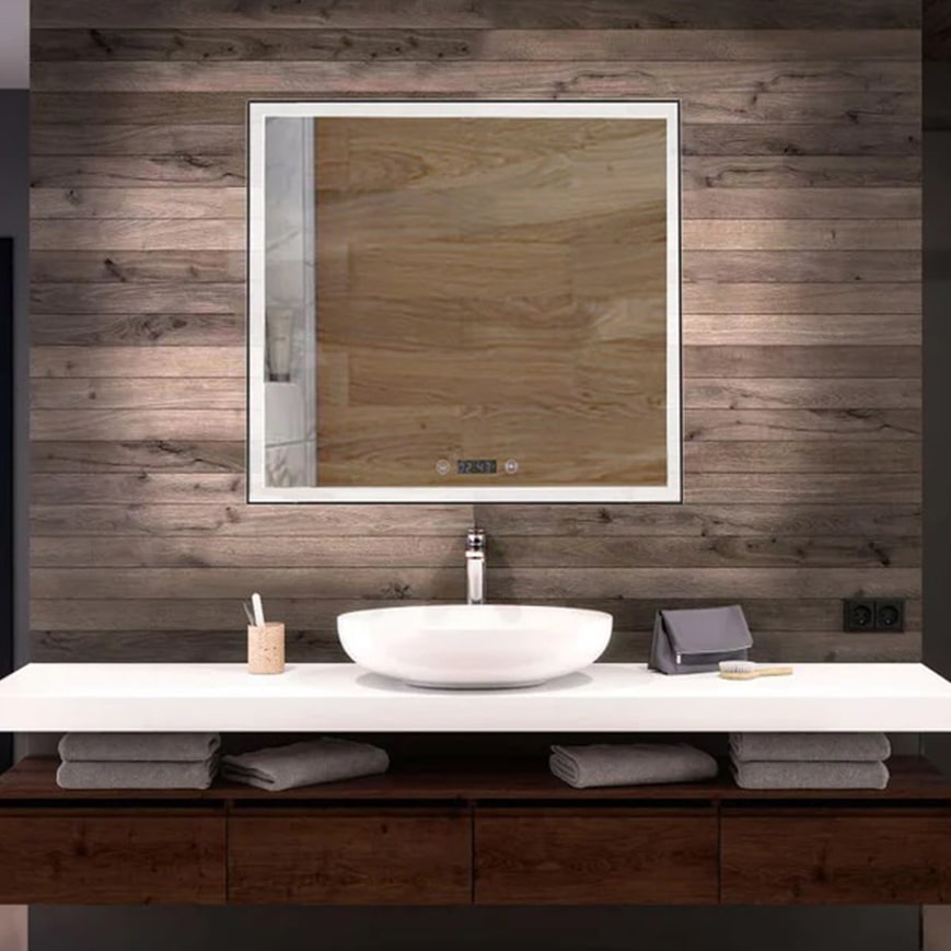 Kodaen Fortune Backlit Bathroom LED Mirror with Bluetooth - Golzar Home