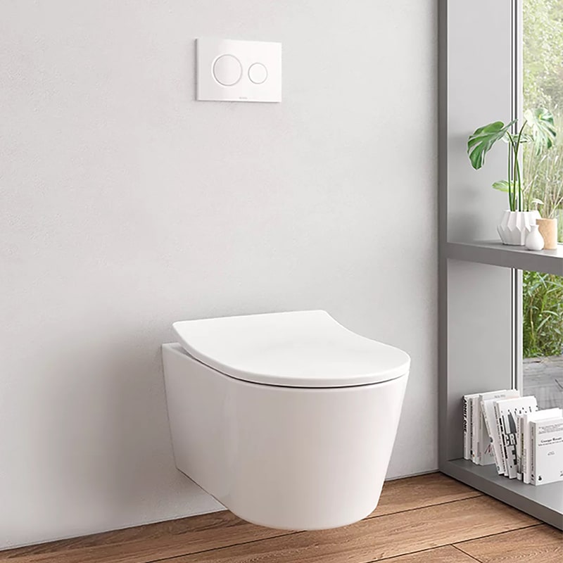 TOTO RP Compact Wall Hung Toilet & In-wall Tank System 1.28/0.9 GPF