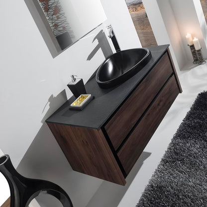 Bocciolo Collection-Single Sink Bathroom Vanity - Golzar Home