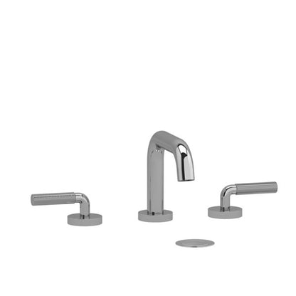 Riobel Riu 8 Inch Bathroom Faucet Knurled Lever Handles