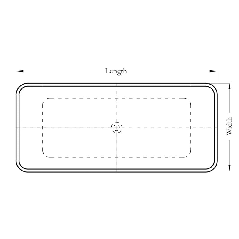 DORIC ONE PIECE BATHTUB - DORIC 7111/7112-1500/1700