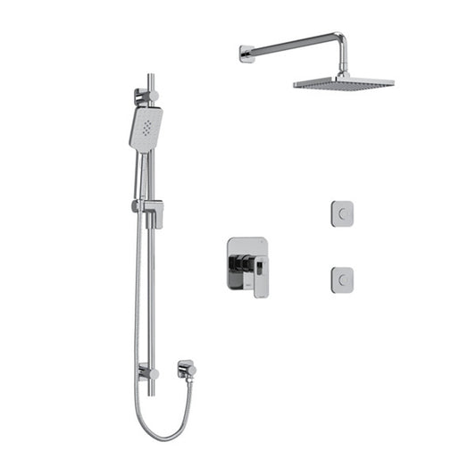 Riobel Equinox Shower Kit Type T/P with 2 Body Jets