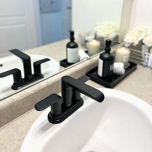 Melnick 2-Handle Centerset Bathroom Faucet by VISENTIN