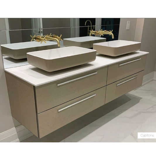 Rivolli Collection-Double Sink Bathroom Vanity - Golzar Home