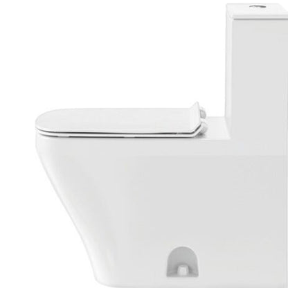 Duravit DuraStyle Single Flush One Piece Toilet White+Sensowash Autoflush toilet kit