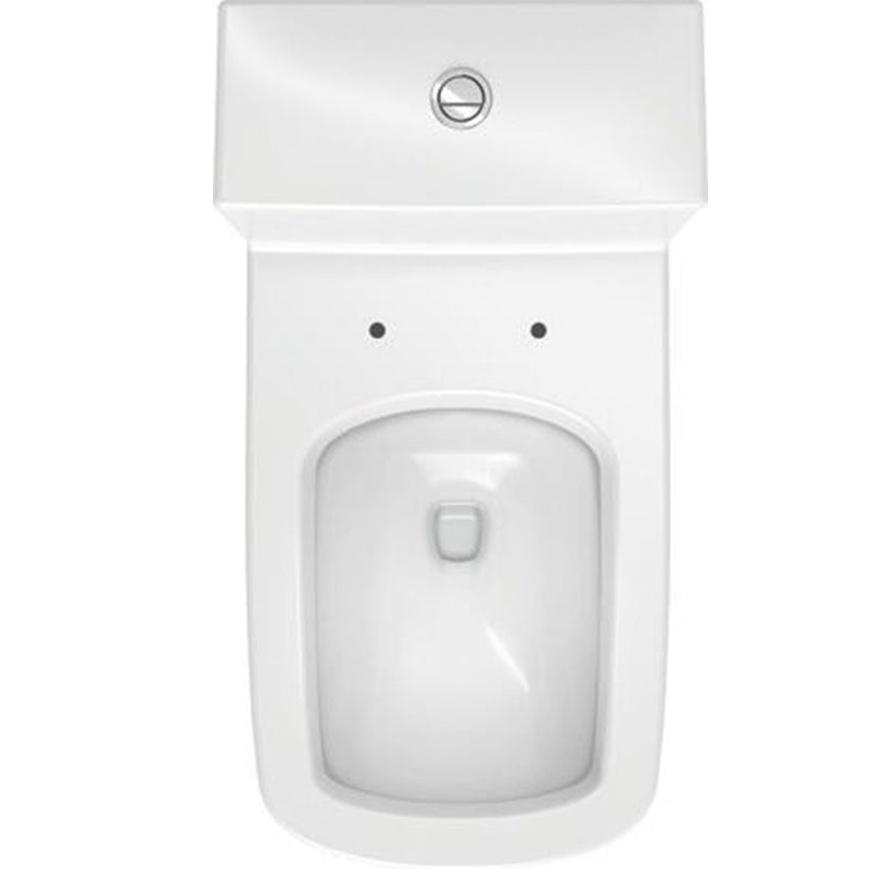 Duravit DuraStyle Single Flush One Piece Toilet White+Sensowash Autoflush toilet kit