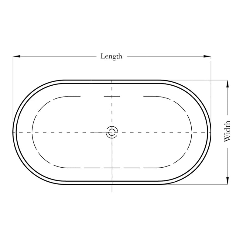 DORIC ONE PIECE BATHTUB - DORIC 7111/7112-1500/1700