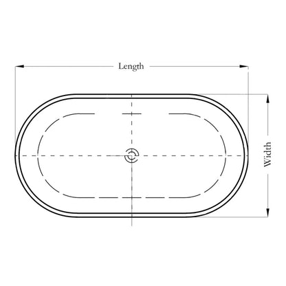 DORIC ONE PIECE BATHTUB - DORIC 7111/7112-1500/1700