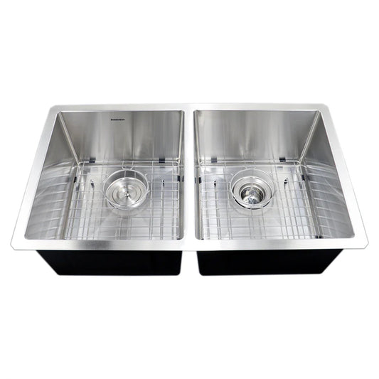 31 x 18 Kitchen Sink-Double Bowls