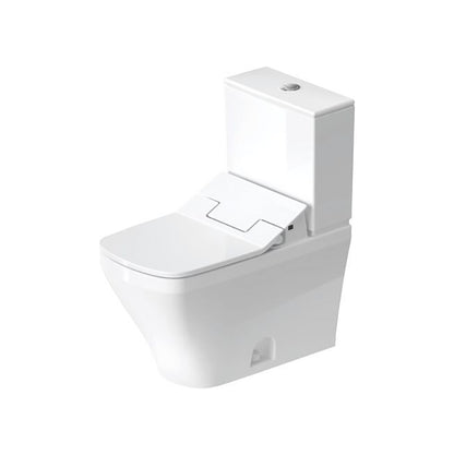 Duravit DuraStyle Dual Flush One Piece Toilet White+Sensowash Bidet Slim Seat - Golzar Home