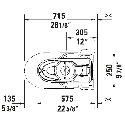 Duravit No.1 Single Flush One-Piece Toilet - Golzar Home