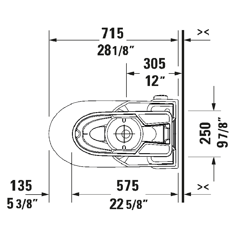 Duravit No.1 Single Flush One-Piece Toilet - Golzar Home