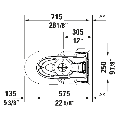 Duravit No.1 Single Flush One-Piece Toilet - Golzar Home