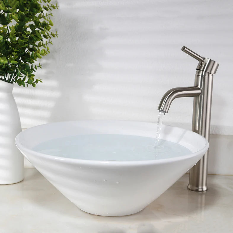 ELEGANTE Vessel Sink Bathroom Faucet-F11T04