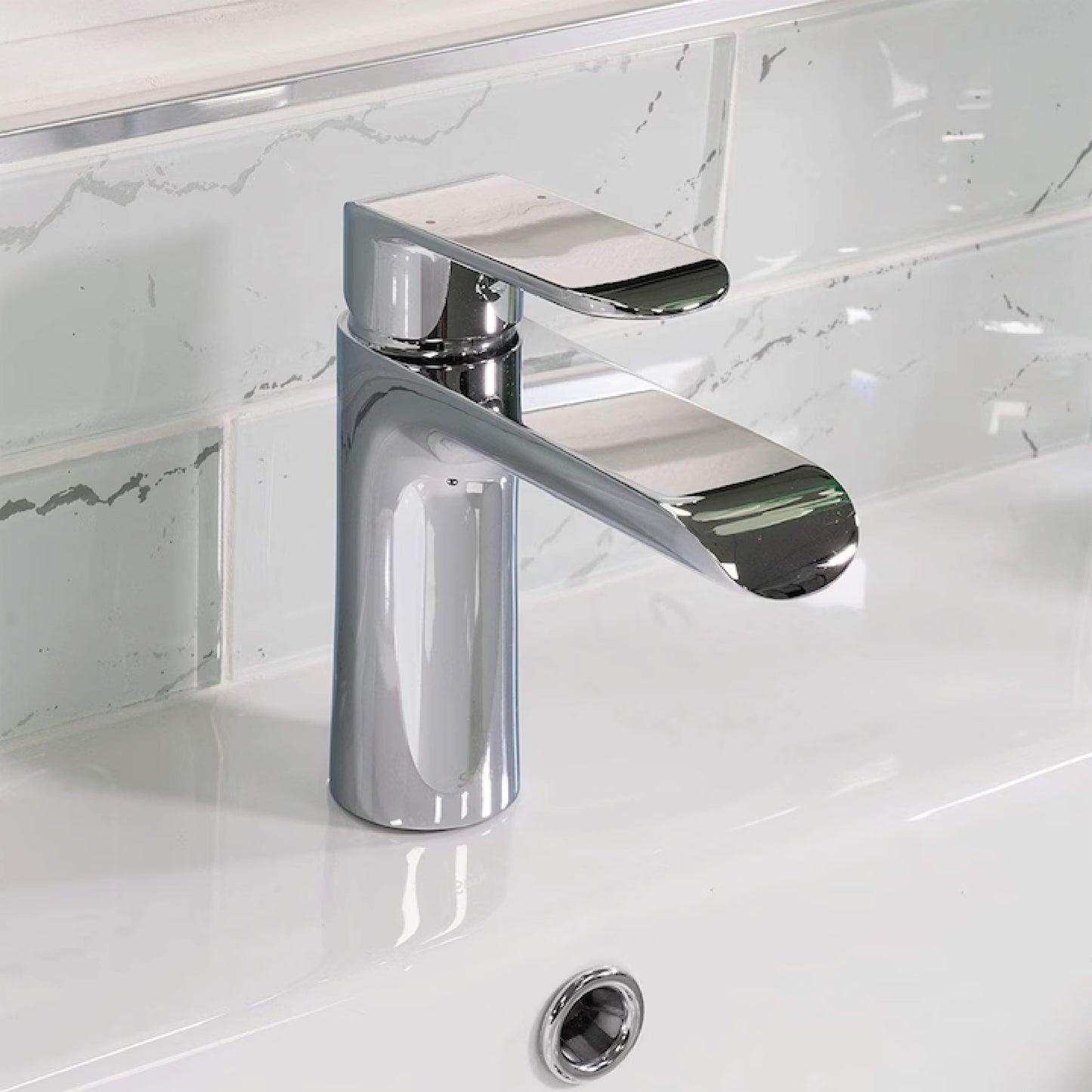 Melnick Single-Hole Bathroom Faucet by VISENTIN