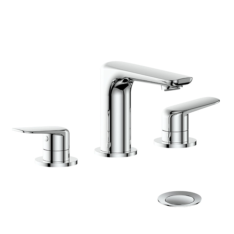 ANTAU WIDESPREAD LAVATORY FAUCET WITH POP-UP DRAIN