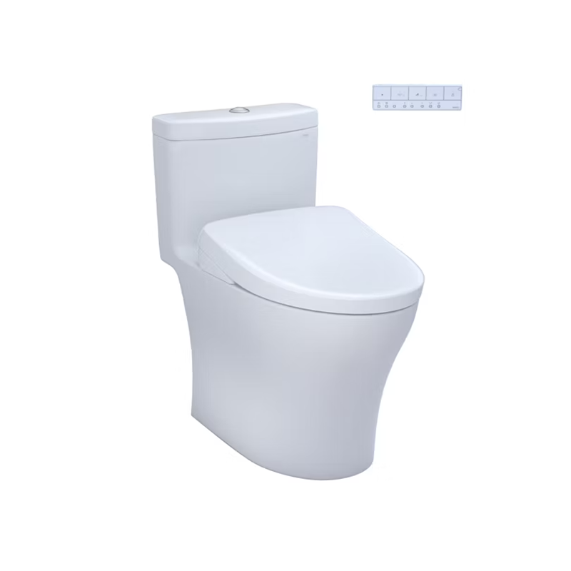 TOTO Washlet+ Aquia IV Dual Flush One-piece toilet -1.28 / 0.9 GPF