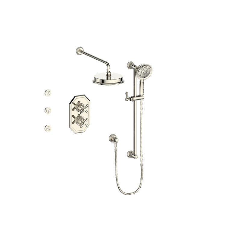 CARINTHIA 3-WAY TH SHOWER KIT WITH BODY JETS-SET.CX.320.810