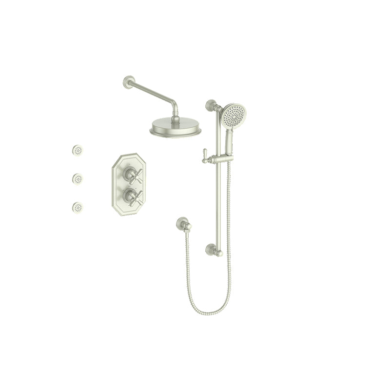 CARINTHIA 3-WAY TH SHOWER KIT WITH BODY JETS-SET.CX.320.810