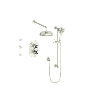 CARINTHIA 3-WAY TH SHOWER KIT WITH BODY JETS-SET.CX.320.810