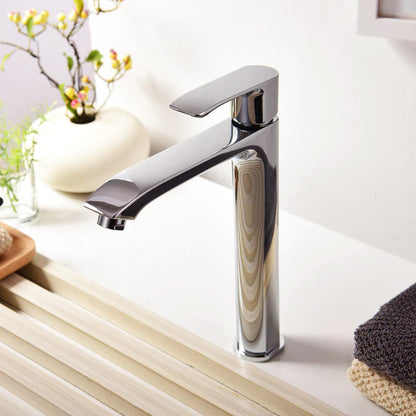 Slim Bathroom Vessel Sink Faucet F11T125 - Golzar Home