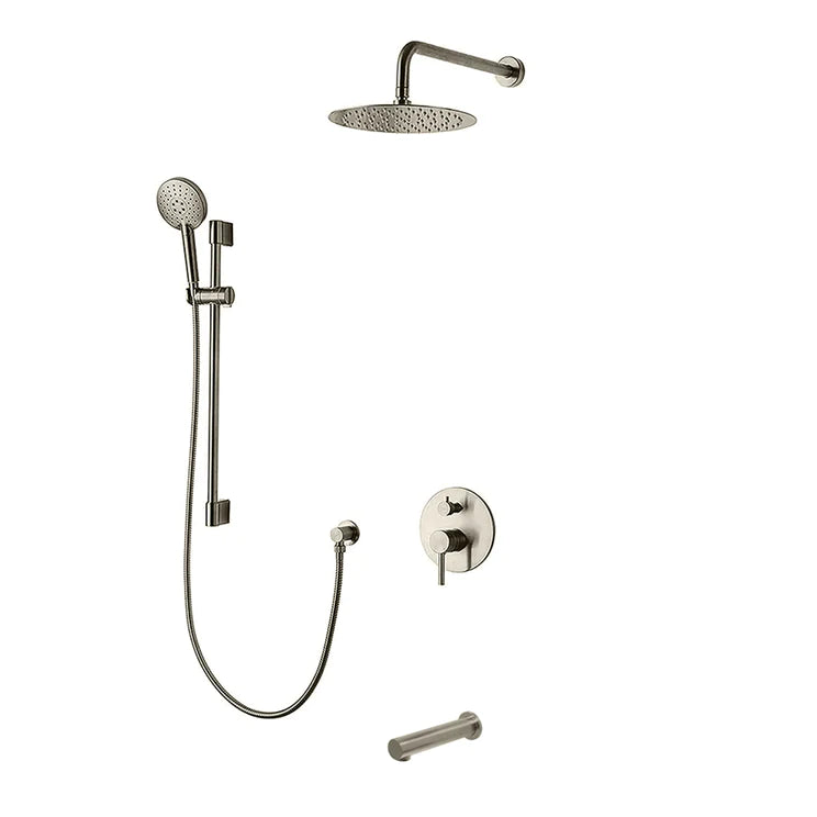 Three Way Pressure Balanced Shower System F55104-4C12ATS - Golzar Home