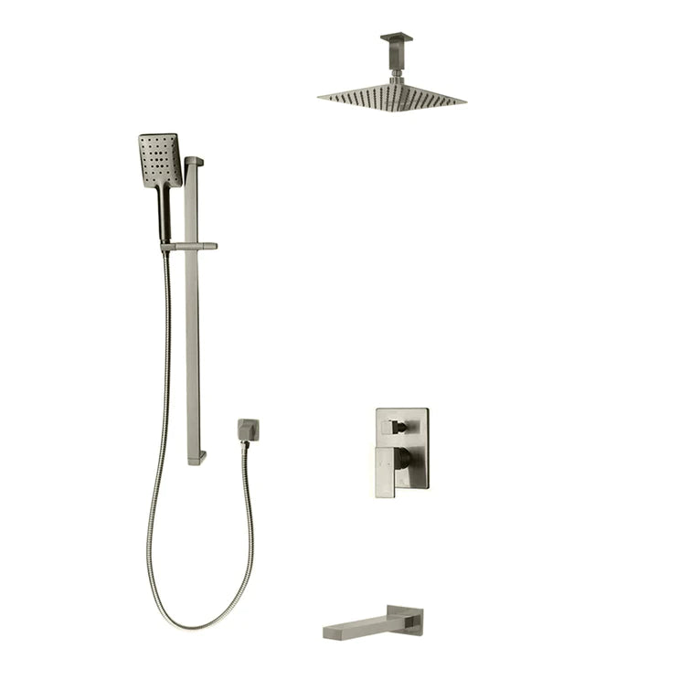 Three Way Pressure Balanced Shower System F55123-4C12ATS - Golzar Home