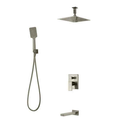 Three Way Pressure Balanced Shower System F54123-W12BZ