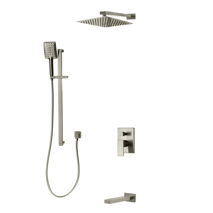 Three Way Pressure Balanced Shower System F55123-4C12ATS - Golzar Home