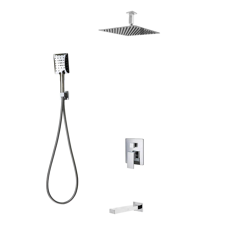 Three Way Pressure Balanced Shower System F54123-W12BZ