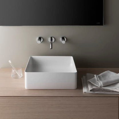 LIVING-Laufen Square Bathroom Vessel Sink - Golzar Home