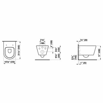 KARTELL LAUFEN Wall Hung Toilet