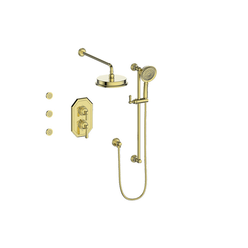 CARINTHIA 3-WAY TH SHOWER KIT WITH BODY JETS-SET.CX.320.810