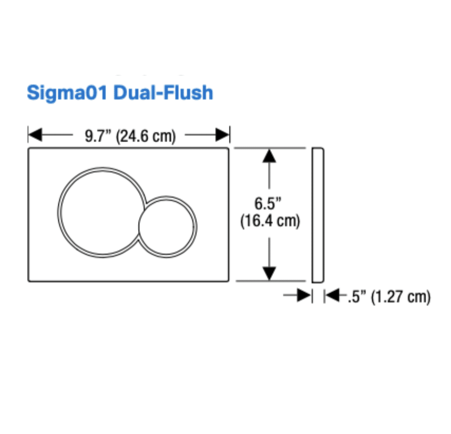 GEBERIT SIGMA01 ACTUATOR