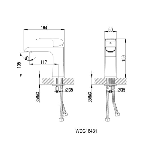 Melnick Single-Hole Bathroom Faucet by VISENTIN