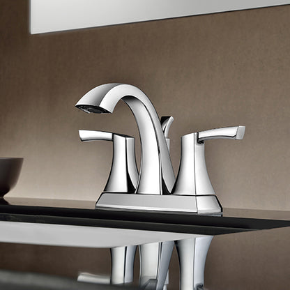 Victoria 2-Handle Centerset Bathroom Faucet by VISENTIN - Golzar Home