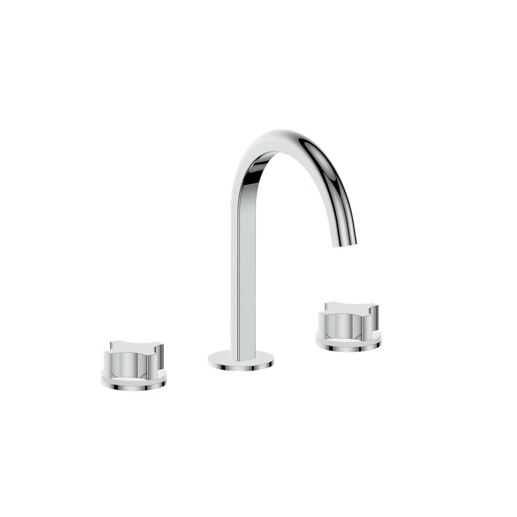 MOND 8-inch WIDESPREAD LAVATORY FAUCET WITH POP-UP DRAIN-BF.MX.1311-M2 - Golzar Home