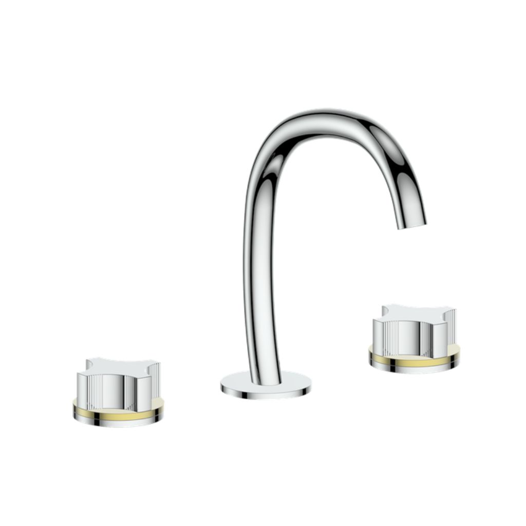 MOND 8-inch WIDESPREAD LAVATORY FAUCET WITH POP-UP DRAIN M2.1331