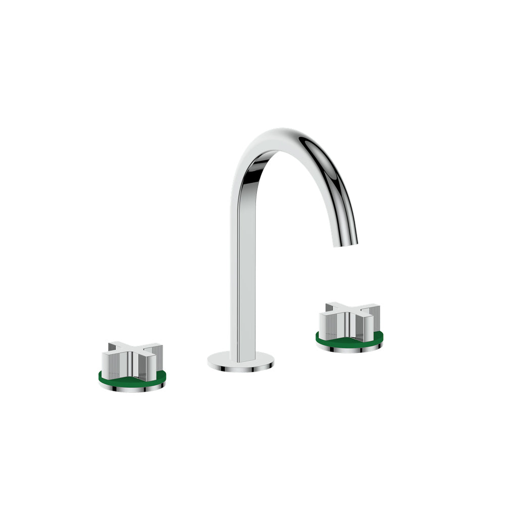 MOND 8-inch WIDESPREAD LAVATORY FAUCET WITH POP-UP DRAIN-BF.MX.1311-M3 - Golzar Home