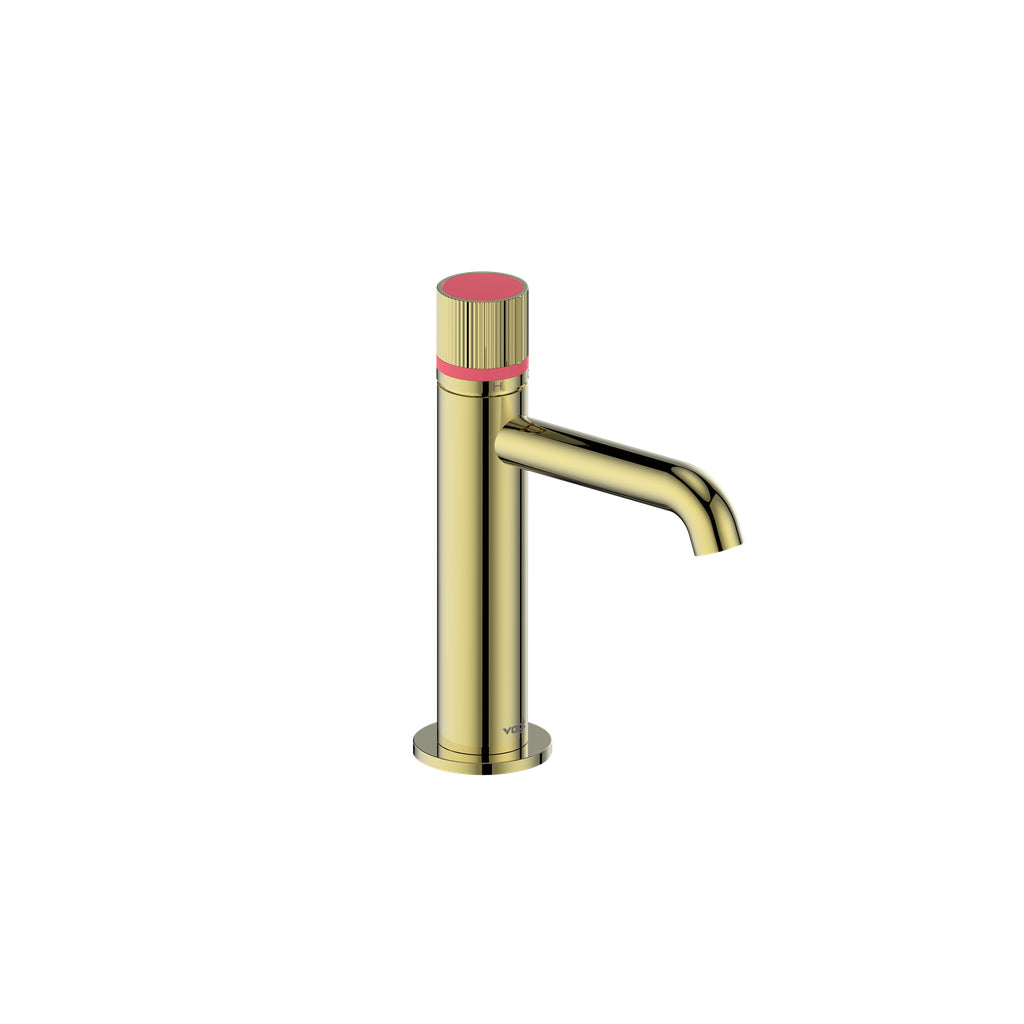 MOND SINGLE HOLE LAVATORY FAUCET WITH POP-UP DRAIN-BF.MD.1001.BG