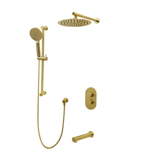 Three Way Thermostatic Shower System F57104-W12ATS