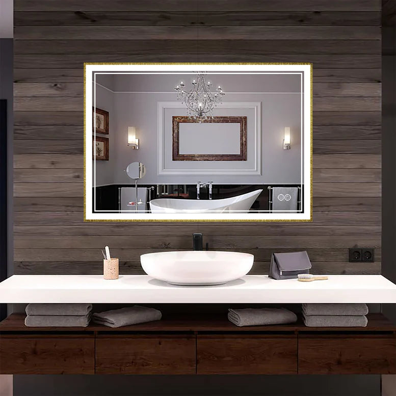 Kodaen Infinity Front-lit Bathroom LED Mirror 217 - Golzar Home