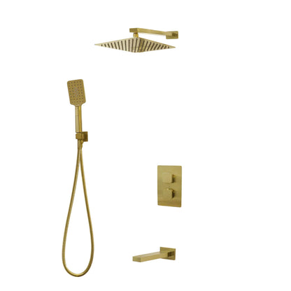 Three Way Thermostatic Shower System F57123-FM16BTS - Golzar Home